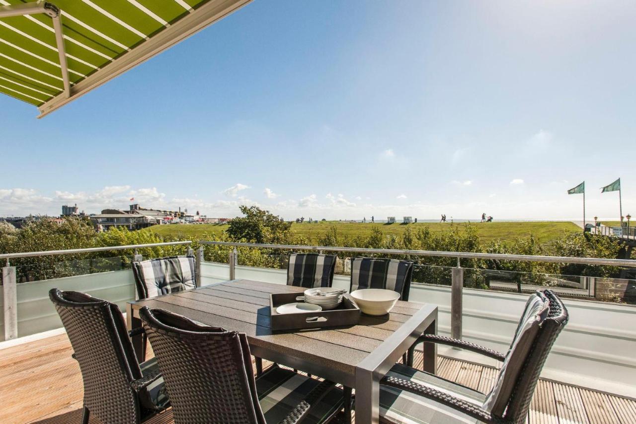 Haus Deichkieker Apartment 2 1 Grothus Büsum Eksteriør bilde